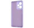 BAOHU Fashion Backcover Telefoonhoesje - Color Hoesje - Geschikt voor de Xiaomi Redmi Note 12 Pro 5G - Paars