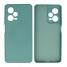 Xiaomi Redmi Note 12 Pro 5G Hoesje Fashion Backcover Telefoonhoesje Donker Groen