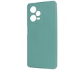 BAOHU Fashion Backcover Telefoonhoesje - Color Hoesje - Geschikt voor de Xiaomi Redmi Note 12 Pro 5G - Donker Groen