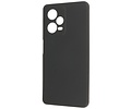 Fashion Backcover Telefoonhoesje - Color Hoesje - Geschikt voor de Xiaomi Redmi Note 12 Pro Plus 5G - Zwart