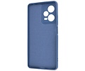 BAOHU Fashion Backcover Telefoonhoesje - Color Hoesje - Geschikt voor de Xiaomi Redmi Note 12 Pro Plus 5G - Navy
