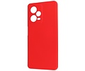 Fashion Backcover Telefoonhoesje - Color Hoesje - Geschikt voor de Xiaomi Redmi Note 12 Pro Plus 5G - Rood