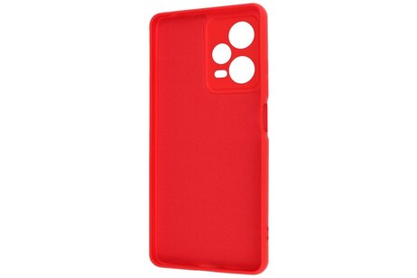 BAOHU Fashion Backcover Telefoonhoesje - Color Hoesje - Geschikt voor de Xiaomi Redmi Note 12 Pro Plus 5G - Rood