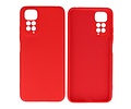 BAOHU Fashion Backcover Telefoonhoesje - Color Hoesje - Geschikt voor de Xiaomi Redmi Note 11 - 11s 4G - Rood