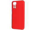 Fashion Backcover Telefoonhoesje - Color Hoesje - Geschikt voor de Xiaomi Redmi Note 11 - 11s 4G - Rood