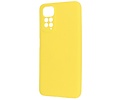Fashion Backcover Telefoonhoesje - Color Hoesje - Geschikt voor de Xiaomi Redmi Note 11 - 11s 4G - Geel