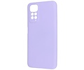 BAOHU Fashion Backcover Telefoonhoesje - Color Hoesje - Geschikt voor de Xiaomi Redmi Note 11 - 11s 4G - Paars