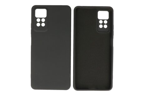 Fashion Backcover Telefoonhoesje - Color Hoesje - Geschikt voor de Xiaomi Redmi Note 11 Pro 5G 2022 - Zwart
