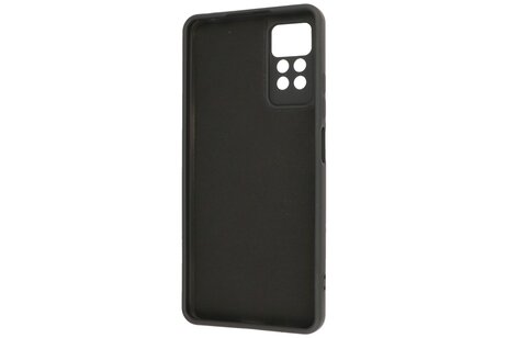 Fashion Backcover Telefoonhoesje - Color Hoesje - Geschikt voor de Xiaomi Redmi Note 11 Pro 5G 2022 - Zwart