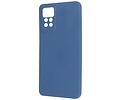 BAOHU Fashion Backcover Telefoonhoesje - Color Hoesje - Geschikt voor de Xiaomi Redmi Note 11 Pro 5G 2022 - Navy