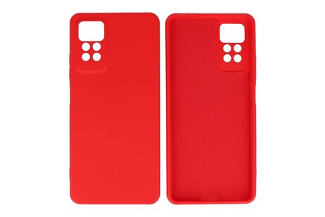 BAOHU Fashion Backcover Telefoonhoesje - Color Hoesje - Geschikt voor de Xiaomi Redmi Note 11 Pro 5G 2022 - Rood