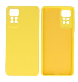 Xiaomi Redmi Note 11 Pro 5G 2022 Hoesje Fashion Backcover Telefoonhoesje Geel