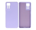 BAOHU Fashion Backcover Telefoonhoesje - Color Hoesje - Geschikt voor de Xiaomi Redmi Note 11 Pro 5G 2022 - Paars