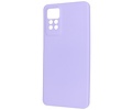 BAOHU Fashion Backcover Telefoonhoesje - Color Hoesje - Geschikt voor de Xiaomi Redmi Note 11 Pro 5G 2022 - Paars