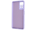 BAOHU Fashion Backcover Telefoonhoesje - Color Hoesje - Geschikt voor de Xiaomi Redmi Note 11 Pro 5G 2022 - Paars