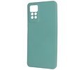 BAOHU Fashion Backcover Telefoonhoesje - Color Hoesje - Geschikt voor de Xiaomi Redmi Note 11 Pro 5G 2022 - Donker Groen