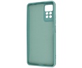 BAOHU Fashion Backcover Telefoonhoesje - Color Hoesje - Geschikt voor de Xiaomi Redmi Note 11 Pro 5G 2022 - Donker Groen