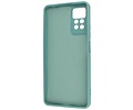 Fashion Backcover Telefoonhoesje - Color Hoesje - Geschikt voor de Xiaomi Redmi Note 11 Pro 5G 2022 - Donker Groen