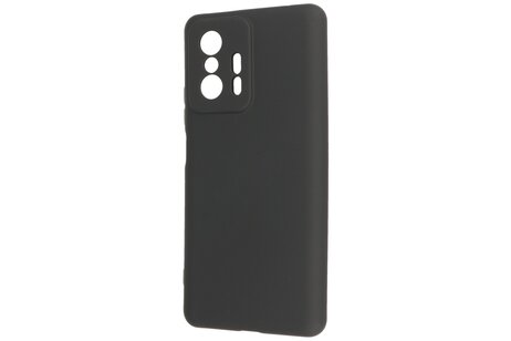 BAOHU Fashion Backcover Telefoonhoesje - Color Hoesje - Geschikt voor de Xiaomi 11T - Zwart