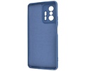 Fashion Backcover Telefoonhoesje - Color Hoesje - Geschikt voor de Xiaomi 11T - Navy