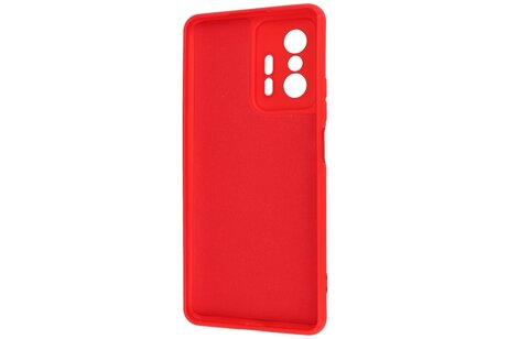 BAOHU Fashion Backcover Telefoonhoesje - Color Hoesje - Geschikt voor de Xiaomi 11T - Rood