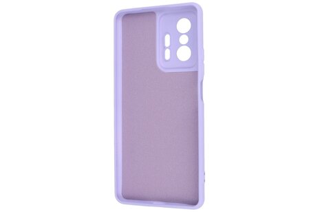 BAOHU Fashion Backcover Telefoonhoesje - Color Hoesje - Geschikt voor de Xiaomi 11T - Paars