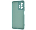 BAOHU Fashion Backcover Telefoonhoesje - Color Hoesje - Geschikt voor de Xiaomi 11T - Donker Groen