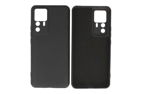 BAOHU Fashion Backcover Telefoonhoesje - Color Hoesje - Geschikt voor de Xiaomi 12T - 12T Pro - Zwart