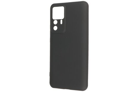 BAOHU Fashion Backcover Telefoonhoesje - Color Hoesje - Geschikt voor de Xiaomi 12T - 12T Pro - Zwart