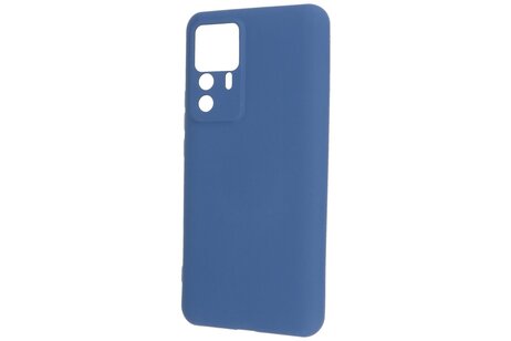 BAOHU Fashion Backcover Telefoonhoesje - Color Hoesje - Geschikt voor de Xiaomi 12T - 12T Pro - Navy