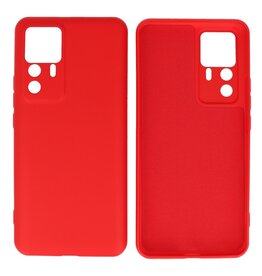 BAOHU Xiaomi 12T - 12T Pro Hoesje Fashion Backcover Telefoonhoesje Rood