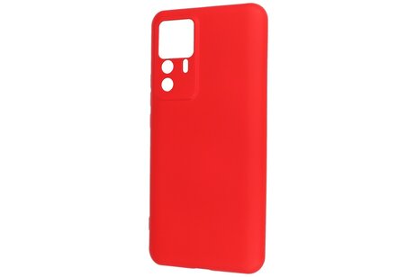 BAOHU Fashion Backcover Telefoonhoesje - Color Hoesje - Geschikt voor de Xiaomi 12T - 12T Pro - Rood