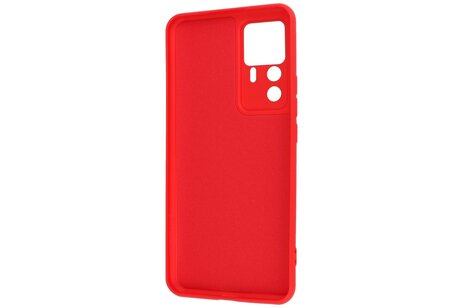 BAOHU Fashion Backcover Telefoonhoesje - Color Hoesje - Geschikt voor de Xiaomi 12T - 12T Pro - Rood