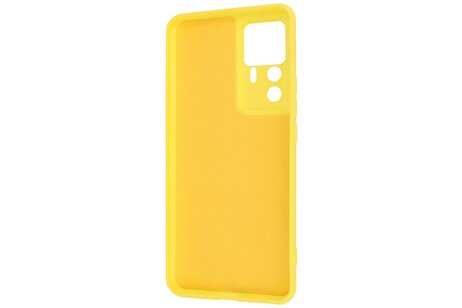 Fashion Backcover Telefoonhoesje - Color Hoesje - Geschikt voor de Xiaomi 12T - 12T Pro - Geel