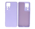 Fashion Backcover Telefoonhoesje - Color Hoesje - Geschikt voor de Xiaomi 12T - 12T Pro - Paars