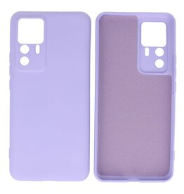 BAOHU Xiaomi 12T - 12T Pro Hoesje Fashion Backcover Telefoonhoesje Paars