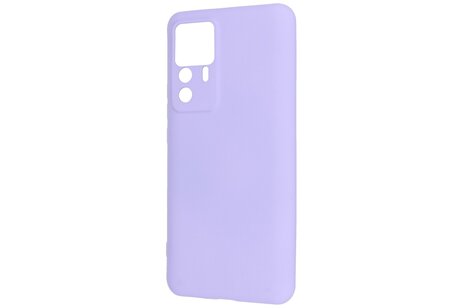 BAOHU Fashion Backcover Telefoonhoesje - Color Hoesje - Geschikt voor de Xiaomi 12T - 12T Pro - Paars
