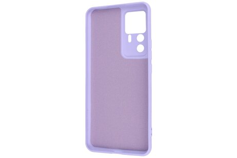 BAOHU Fashion Backcover Telefoonhoesje - Color Hoesje - Geschikt voor de Xiaomi 12T - 12T Pro - Paars