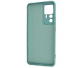 Fashion Backcover Telefoonhoesje - Color Hoesje - Geschikt voor de Xiaomi 12T - 12T Pro - Donker Groen