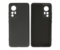 Fashion Backcover Telefoonhoesje - Color Hoesje - Geschikt voor de Xiaomi 12 - Zwart