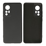 BAOHU Xiaomi 12 Hoesje Fashion Backcover Telefoonhoesje Zwart