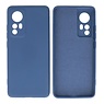 BAOHU Xiaomi 12 Hoesje Fashion Backcover Telefoonhoesje Navy
