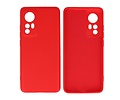 Fashion Backcover Telefoonhoesje - Color Hoesje - Geschikt voor de Xiaomi 12 - Rood