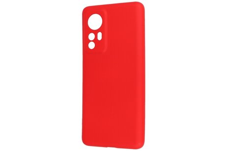 BAOHU Fashion Backcover Telefoonhoesje - Color Hoesje - Geschikt voor de Xiaomi 12 - Rood