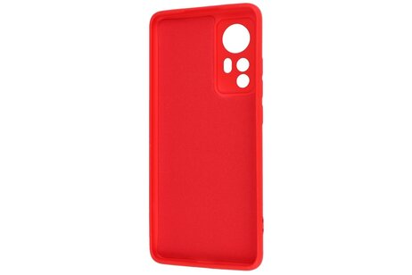 Fashion Backcover Telefoonhoesje - Color Hoesje - Geschikt voor de Xiaomi 12 - Rood
