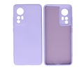 Fashion Backcover Telefoonhoesje - Color Hoesje - Geschikt voor de Xiaomi 12 - Paars