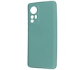 Fashion Backcover Telefoonhoesje - Color Hoesje - Geschikt voor de Xiaomi 12 - Donker Groen