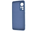 BAOHU Fashion Backcover Telefoonhoesje - Color Hoesje - Geschikt voor de Xiaomi 12 Pro - Navy