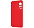 BAOHU Fashion Backcover Telefoonhoesje - Color Hoesje - Geschikt voor de Xiaomi 12 Pro - Rood
