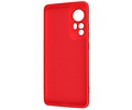 Fashion Backcover Telefoonhoesje - Color Hoesje - Geschikt voor de Xiaomi 12 Pro - Rood